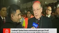 Cardenal Juan Luis Cipriani. América Noticias