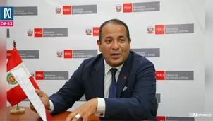 Carlo de los Santos es el nuevo viceministro de Comunicaciones del MTC. Foto y video: Canal N