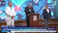 Carlos Álvarez se suma al equipo de seguridad de Renovación Popular para la candidatura de Luis Rubio a Lima