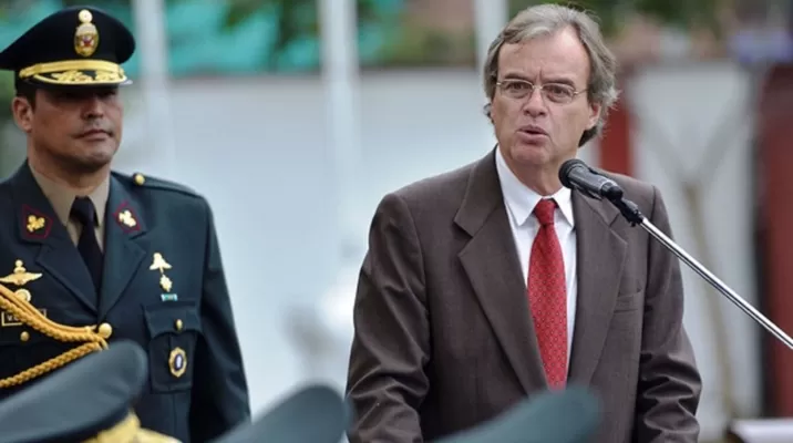 Carlos Basombrío, ministro del Interior. Foto: Andina