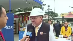 El alcalde de Surco, Carlos Bruce, defendió el uso de pistolas eléctricas por parte del serenazgo luego de la difusión de un video en el que aparece disparando una de estas armas contra un funcionario municipal./ Video: Canal N