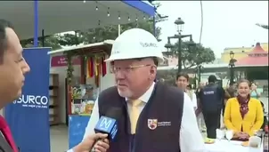 El alcalde de Surco, Carlos Bruce, defendió el uso de pistolas eléctricas por parte del serenazgo luego de la difusión de un video en el que aparece disparando una de estas armas contra un funcionario municipal./ Video: Canal N