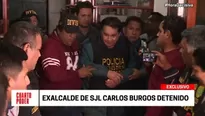 Carlos Burgos fue capturado esta semana. Foto: América TV