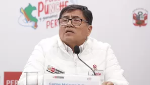 El ministro del Interior pidió respetar la ley y cuestionó marchas y bloqueos de mineros informales. Foto: PCM. Video: Canal N