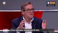 Carlos Neuhaus propone que FF.AA. ejecuten prevención de El Niño