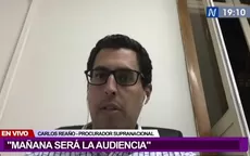Carlos Reaño: "No se está discutiendo la responsabilidad del Estado, eso ya ha sido determinado por la CIDH" - Noticias de carlos-zeballos