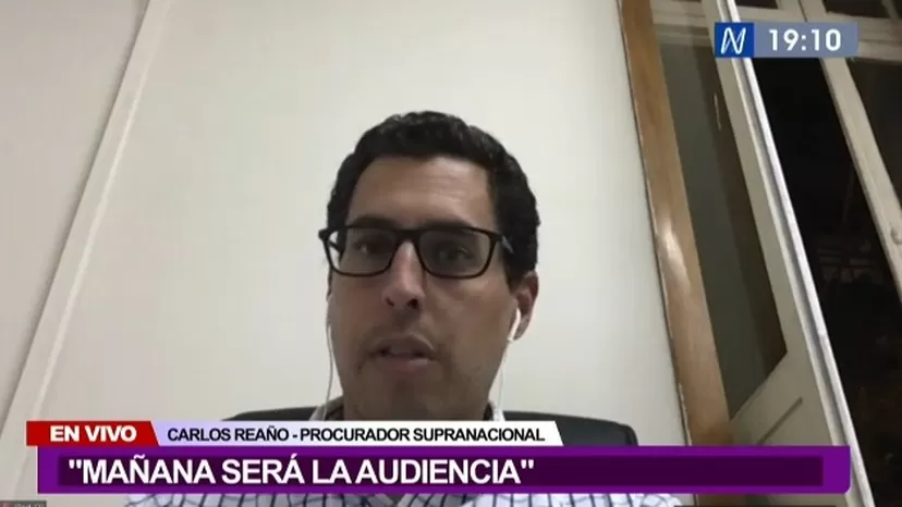 Carlos Reaño: "No se está discutiendo la responsabilidad del Estado, eso ya ha sido determinado por la CIDH"