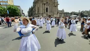 Carnaval Ayacuchano 2020: Lanzan festividad con colorido pasacalle por las calles de Lima. Foto: Difusión/Video: Canal N