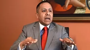 Carlos Caro: "Cobros en Procompite podrían ser cohecho y colusión". Foto y video: Canal N/Andina