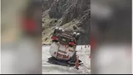 Carretera Central: Cisterna volcó y derramó petróleo en río Rímac
