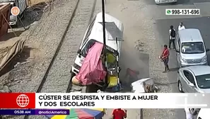 Accidente de tránsito en la Carretera Central. Foto y video: América Noticias