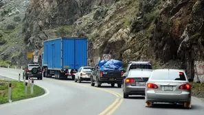 Carretera Central tendrá tránsito restringido hasta el 4 de abril. Foto referencial: Andina