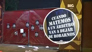 Carteles con amenazas de muerte a árbitros en sede de la FPF