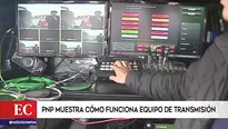 Se trata de un vehículo en cuyo interior se ha instalado un equipo de transmisión de video en vivo