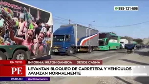 Bloqueraron tramo de la Panamericana Norte. América Noticias