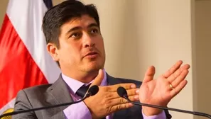 Carlos Alvarado descartó evaluar posible asilo político a Alan García. Foto: Monumental.co.cr/ Video: Canal N