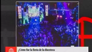 Discoteca 'Frida' fue clausurada definitivamente