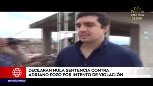 Adriano Pozo. Foto y video: América Noticias