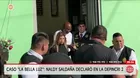 Caso La Bella Luz: Naldy Saldaña declaró en Depincri