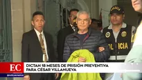 César Villanueva permanece internado en una clínica. América Noticias