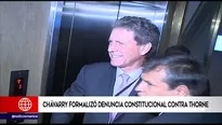 El fiscal de la Nación, Pedro Chávarry, formalizó denuncia constitucional contra Thorne.