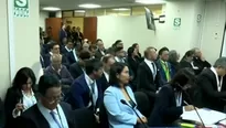 Acusados del caso Cócteles declarados reos contumaces por ausentarse de juicio oral. / Video: Canal N