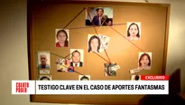 Testigos claves detallaron cómo se habrían realizado los aportes fantasma. Foto: captura de TV