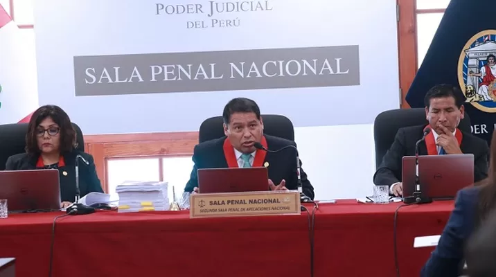 Segunda Sala Penal de Apelaciones Nacional. Foto: Andina Segunda Sala Penal de Apelaciones Nacional. Foto: Andina