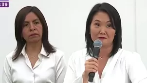 Keiko Fujimori dijo que Fuerza Popular decidirá si denuncia a los fiscales del caso Cócteles tras fallo del TC. Video: Canal N