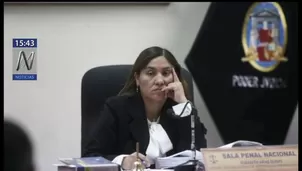 Jueza Elizabeth Arias Quispe (Foto: Captura Canal N)