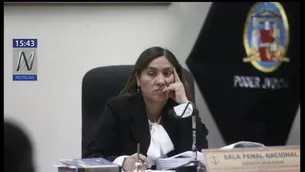 Jueza Elizabeth Arias Quispe (Foto: Captura Canal N)