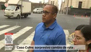 Caso Cofre: sorpresivo cambio de ruta