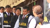 Edwin Oviedo participó de la audiencia a través de una videoconferencia. Foto y video: América Noticias