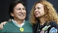 Alejandro Toledo y Eliane Karp. Foto: Andina