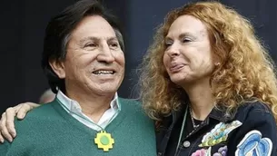 Alejandro Toledo y Eliane Karp. Foto: Andina