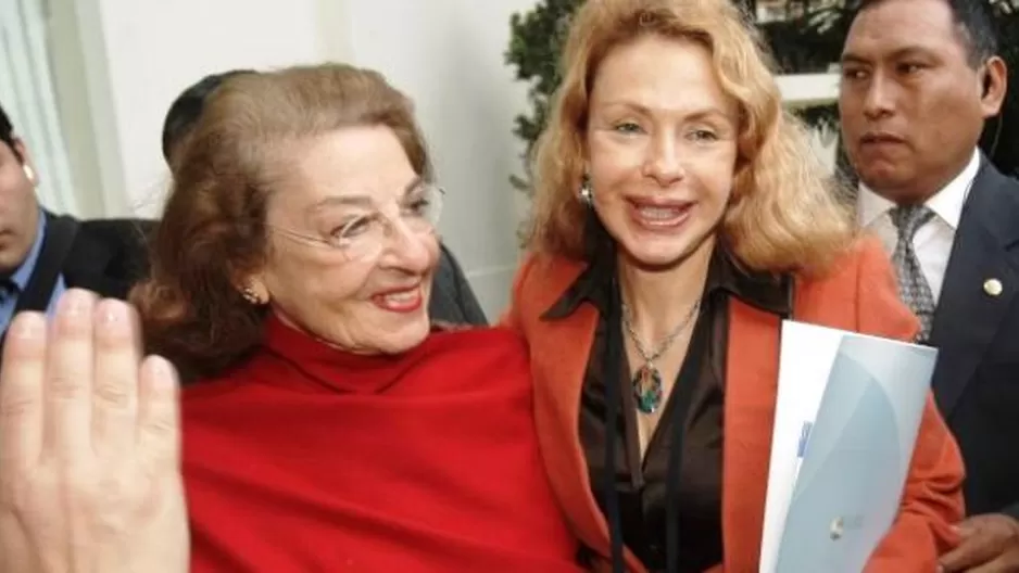 Eva Fernenbug y Eliane Karp. Foto: archivo El Comercio