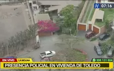 Alejandro Toledo: Autoridades incautan su vivienda de La Molina - Noticias de alejandro-munante