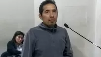 Carlos Hualpa Vacas, acusado de feminicidio agravado consumado. Foto: Poder Judicial 