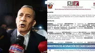 Caso Gasoducto Sur: archivan caso a 14 exministros de Humala