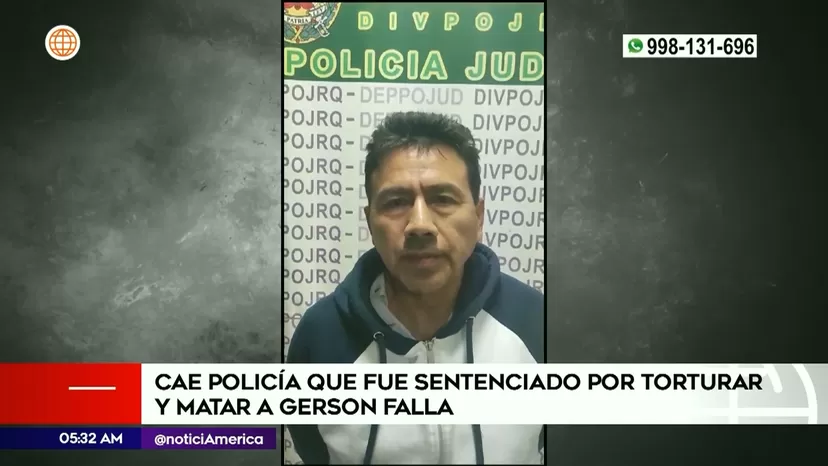 Caso Gerson Falla: Cayó policía sentenciado por torturarlo y matarlo
