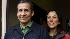 Ex presidente Ollanta Humala y su esposa, Nadine Heredia. Foto: EFE