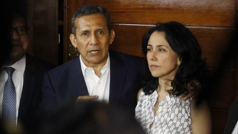 Ollanta Humala y Nadine Heredia. Foto: Andina