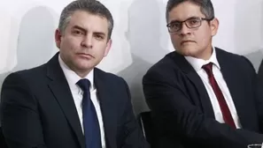 Rafael Vela y José Domingo Pérez. Foto: El Comercio