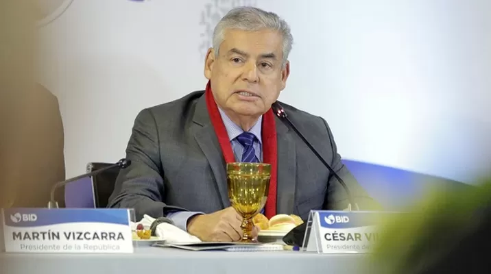 César Villanueva. Foto: PCM Perú César Villanueva. Foto: PCM Perú