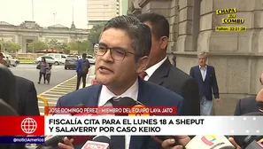 Fiscal José Domingo Pérez. América Noticias