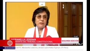 Marianella Ledesma se refirió a Keiko Fujimori. América Noticias