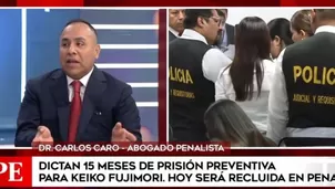 Fujimori Higuchi asistió a la audiencia. Foto-Video: América Noticias