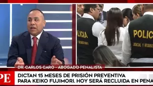 Fujimori Higuchi asistió a la audiencia. Foto-Video: América Noticias