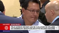 Félix Moreno, ex gobernador del Callao. Foto/Video: América Noticias