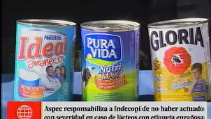 Aspec vs Indecopi en la controversia por la leche. Video: América TV